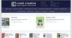Desktop Screenshot of creek-creative.org